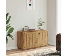 Šoninė spintelė, artisano ąžuolo, 102x35x55cm, apdirbta mediena