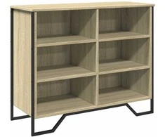 Šoninė spintelė, ąžuolo, 91x35,5x74,5cm, apdirbta mediena