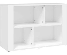Šoninė spintelė, baltos spalvos, 80x30x54cm, apdirbta mediena