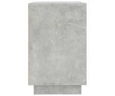Šoninė spintelė, betono pilka, 102x35x60cm, apdirbta mediena