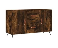 Šoninė spintelė, dūminio ąžuolo, 100x36x60cm, apdirbta mediena