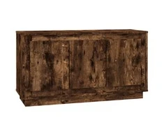 Šoninė spintelė, dūminio ąžuolo, 102x35x55cm, apdirbta mediena