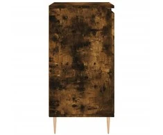 Šoninė spintelė, dūminio ąžuolo, 60x35x70cm, apdirbta mediena