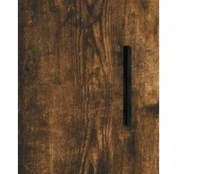 Šoninė spintelė, dūminio ąžuolo, 69,5x34x90cm, apdirbta mediena