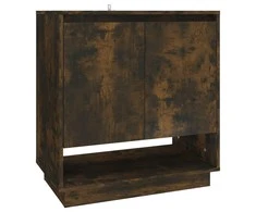 Šoninė spintelė, dūminio ąžuolo, 70x41x75cm, apdirbta mediena