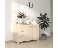 Šoninė spintelė HAMAR, medaus ruda, 113x40x80cm, pušies masyvas