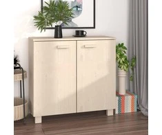 Šoninė spintelė HAMAR, medaus ruda, 85x35x80cm, pušies masyvas