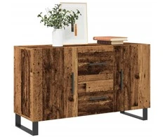 Šoninė spintelė, medienos, 100x36x60cm, apdirbta mediena