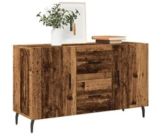 Šoninė spintelė, medienos, 100x36x60cm, apdirbta mediena