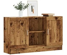 Šoninė spintelė, medienos, 120x30,5x70cm, apdirbta mediena