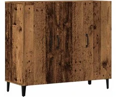 Šoninė spintelė, medienos, 90x34x80cm, apdirbta mediena