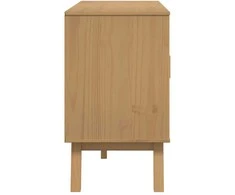Šoninė spintelė OLDEN, ruda, 114x43x73,5cm, pušies masyvas