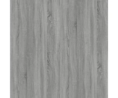 Šoninė spintelė, pilka ąžuolo, 100x30x59,5cm, apdirbta mediena
