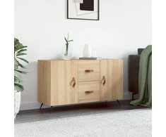 Šoninė spintelė, sonoma ąžuolo, 100x36x60cm, apdirbta mediena
