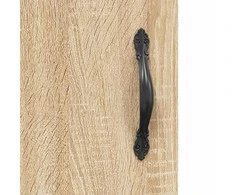 Šoninė spintelė, sonoma ąžuolo, 69,5x34x90cm, apdirbta mediena