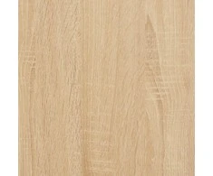 Šoninė spintelė, sonoma ąžuolo, 80x34x75cm, apdirbta mediena