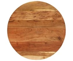 Šoninis staliukas, 60x(42–62)cm, akacijos masyvas ir ketus