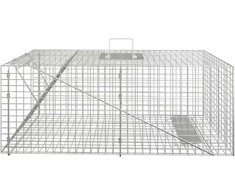 Spąstai gyvūnams, 64,5x25x26,5cm, galvanizuota geležis
