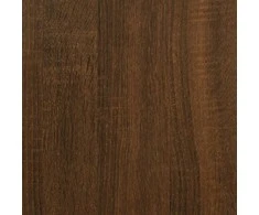 Spausdintuvo stovas, 2 aukštų, rudas, 40x20x40cm, mediena