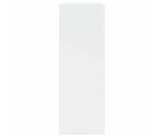 Spintelė batams, baltos spalvos, 80x34x96,5cm, apdirbta mediena