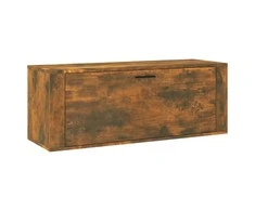 Spintelė batams, dūminio ąžuolo, 100x35x38cm, apdirbta mediena