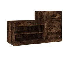Spintelė batams, dūminio ąžuolo, 100x42x60cm, apdirbta mediena