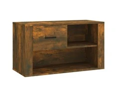 Spintelė batams, dūminio ąžuolo, 80x35x45cm, apdirbta mediena