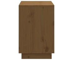 Spintelė batams, medaus ruda, 110x34x52cm, pušies masyvas