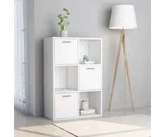 Spintelė daiktams, balta, 60x29,5x90cm, apdirbta mediena
