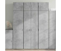 Spintelė daiktams, betono, 70x42,5x225cm, apdirbta mediena