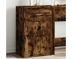 Spintelė daiktams, dūminio ąžuolo spalvos, 56,5x39x90cm, MDP