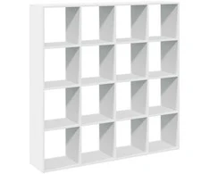 Spintelė knygoms, baltos spalvos, 137,5x29x137,5cm, MDP