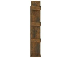 Spintelė knygoms, dūminio ąžuolo, 48x25,5x140cm, mediena