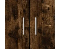 Spintelė knygoms, dūminio ąžuolo, 82,5x30,5x115cm, mediena