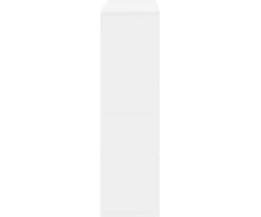 Spintelė knygoms/kambario pertvara, balta, 100x33x115cm