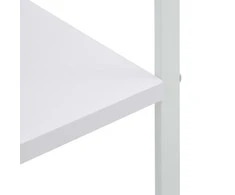 Spintelė mikrobangų krosnelei, balta, 60x39,6x123cm, mediena