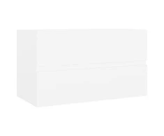Spintelė praustuvui, baltos spalvos, 80x38,5x45cm, MDP