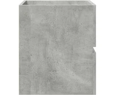Spintelė praustuvui, betono, 41x38,5x45cm, apdirbta mediena