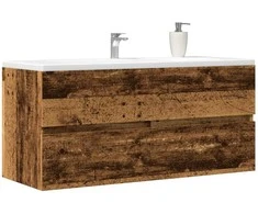 Spintelė praustuvui, medienos, 100x38,5x45cm, apdirbta mediena