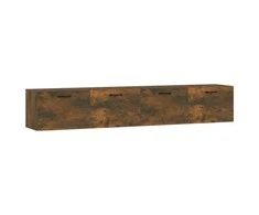 Spintelės, 2vnt., dūminio ąžuolo, 100x36,5x35cm, mediena