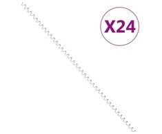 Spiralės gabionams, 24vnt., galvanizuotas plienas, 100cm