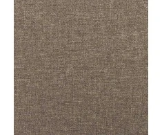 Kišeninių spyruoklių čiužinys, vidutinio kietumo, taupe spalvos, 120x190x20cm, audinys