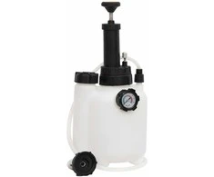 Stabdžių sistemos nuorinimo įrankis, baltas ir juodas, 3l
