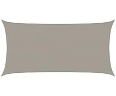 Stačiakampė uždanga nuo saulės, šviesiai žalia, 3x6m, HDPE