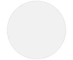 Stalo apsauga, matinė, 90cm skersmens, 2mm, PVC