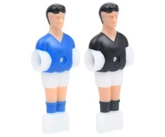 Stalo futbolo žaidėjai 12,7mm strypams, 22vnt.