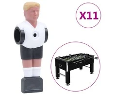 Stalo futbolo žaidėjai 15,9mm strypams, 22vnt.