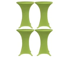 Staltiesės, 4vnt., žalios sp., 80 cm, įtempiamos (2x131433)