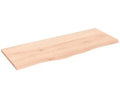 Stalviršis, 100x40x2cm, neapdorotas ąžuolo medienos masyvas
