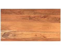 Stalviršis, 100x60x3,8cm, akacijos masyvas, stačiakampis